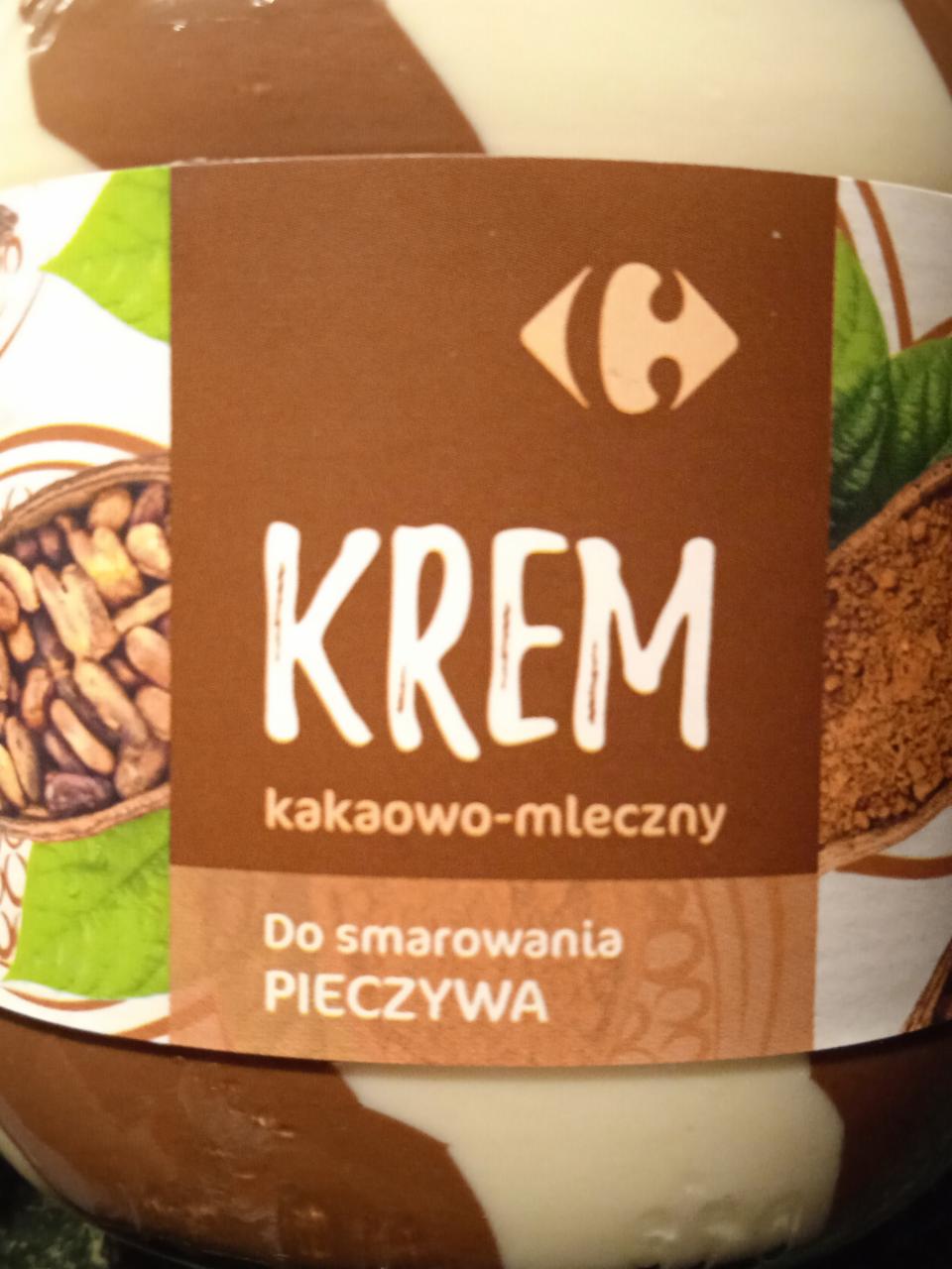 Zdjęcia - Krem kakaowo-mleczny Carrefour