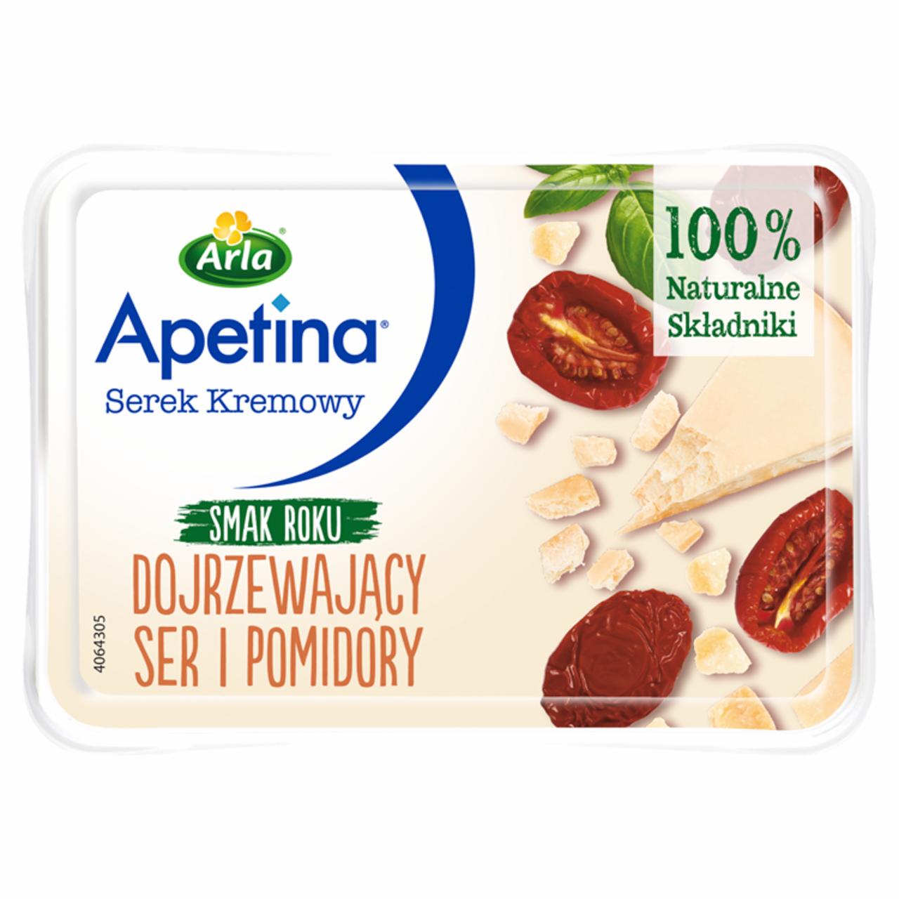 Zdjęcia - Arla Apetina Smak Roku Serek kremowy z suszonymi pomidorami i serem 125 g