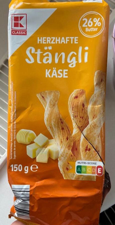 Zdjęcia - Herzhafte Stängli Käse K-Classic