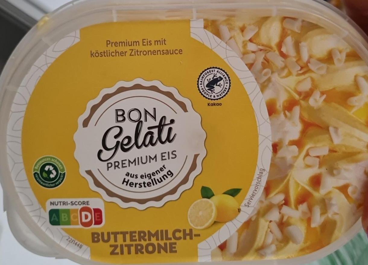 Zdjęcia - Buttermilchzitrone Bon Gelati