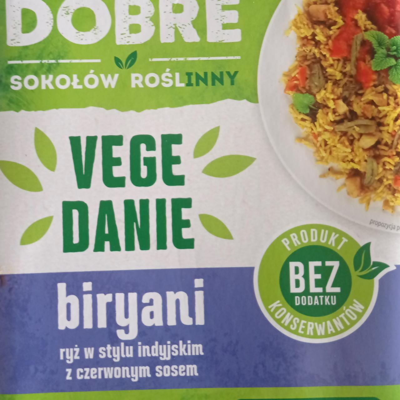 Zdjęcia - vege danie biryani sokołów