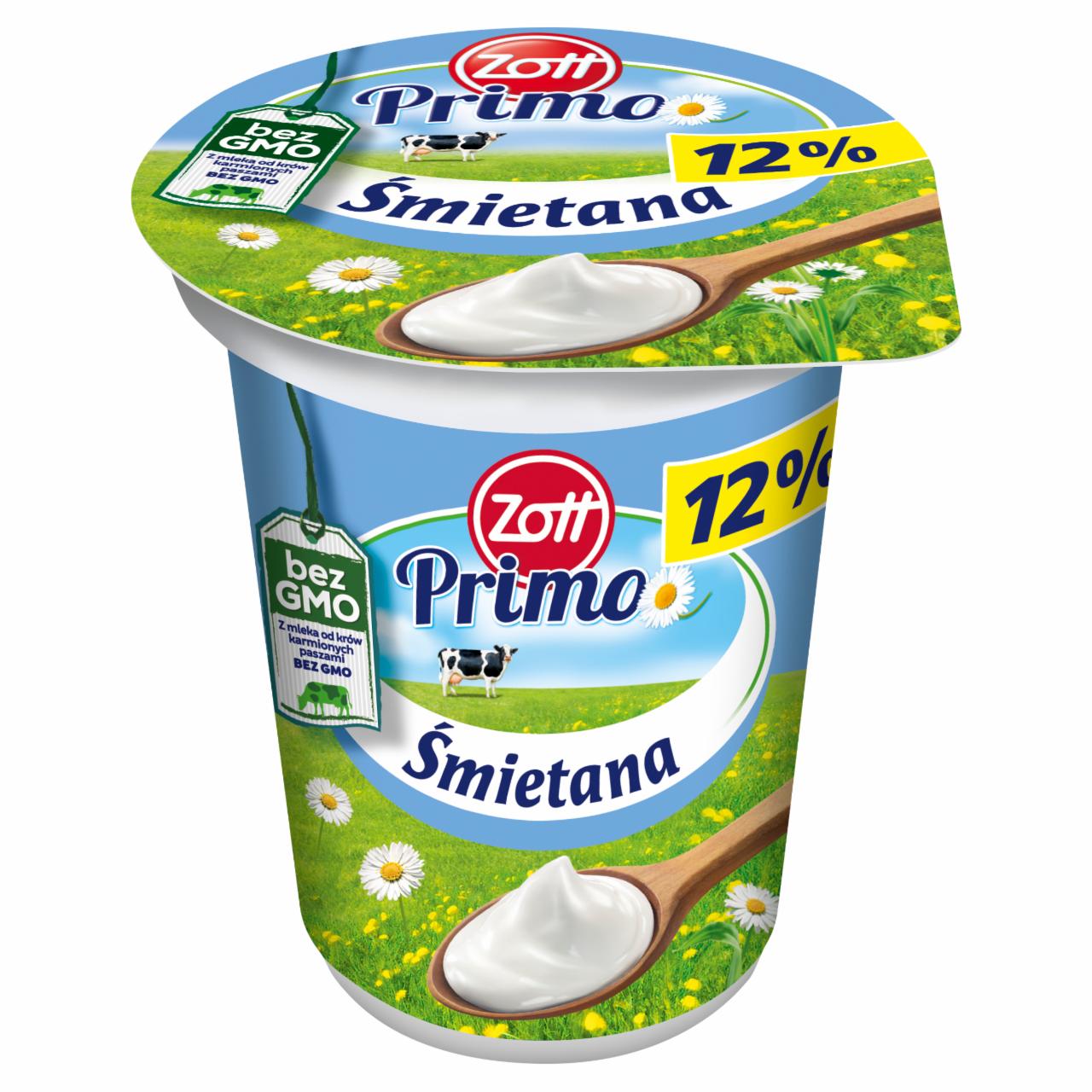 Zdjęcia - Zott Primo Śmietana 12 % 330 g