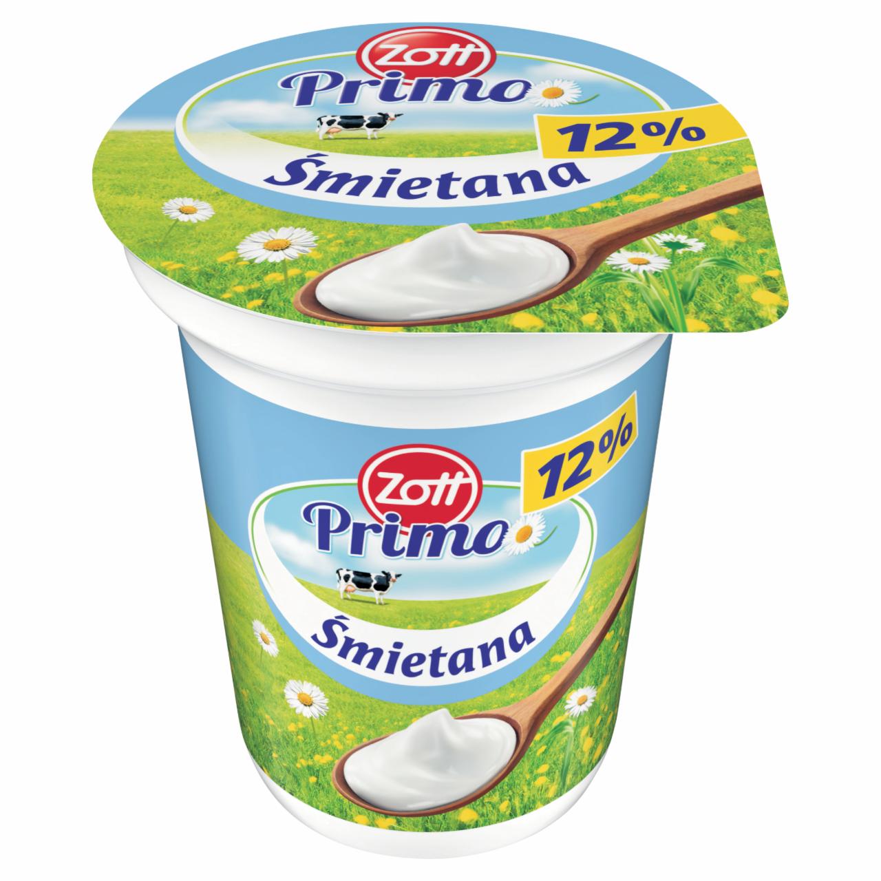 Zdjęcia - Zott Primo Śmietana 12 % 330 g