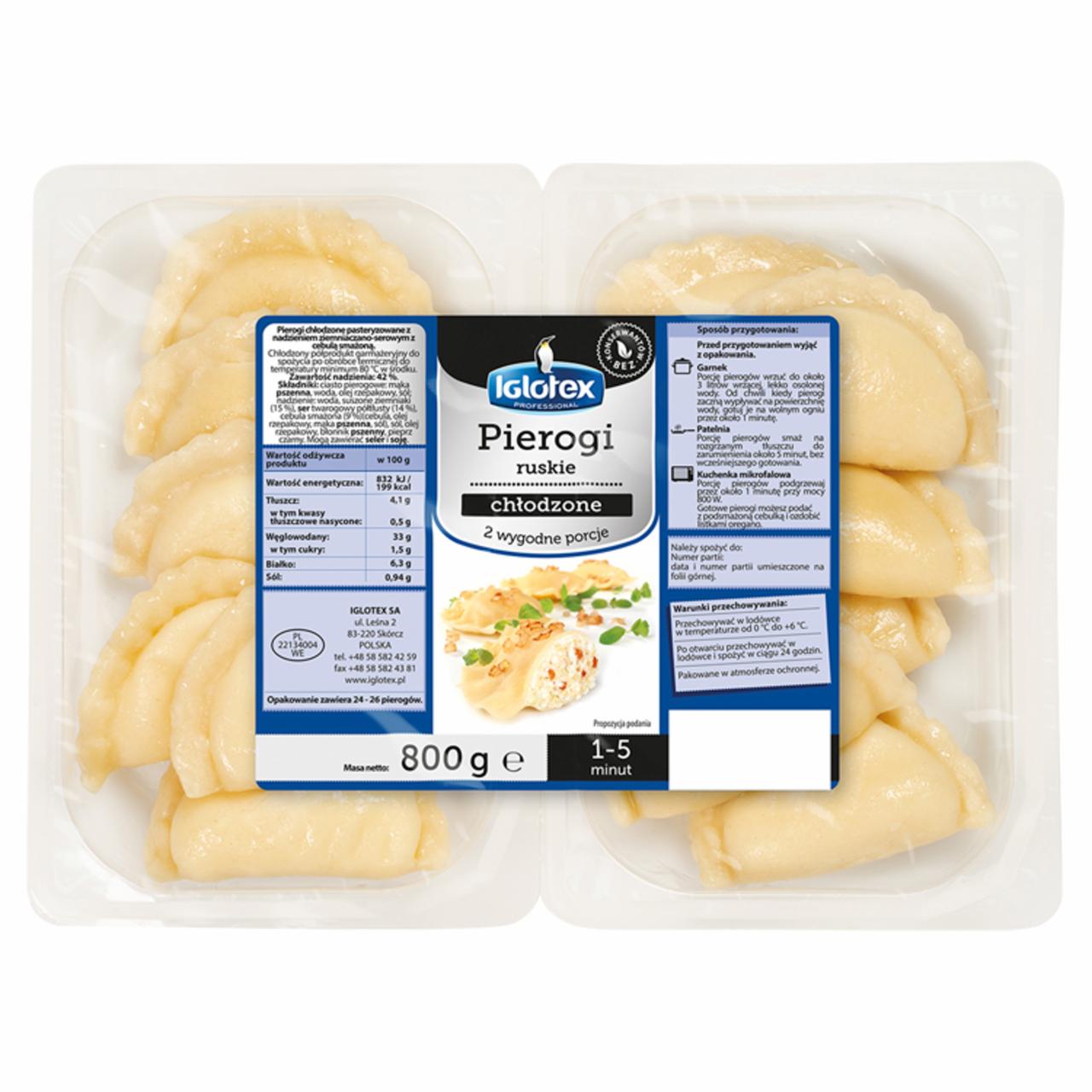 Zdjęcia - Iglotex Professional Pierogi ruskie 800 g