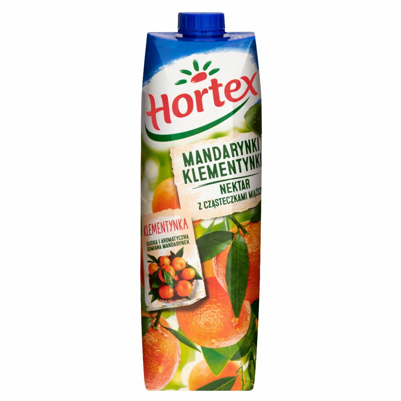 Zdjęcia - Hortex Nektar z cząsteczkami miąższu mandarynki klementynki 1 l