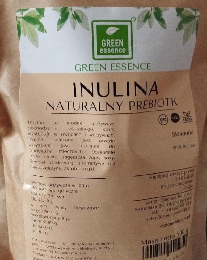 Zdjęcia - Inulina naturalny prebiotyk Green essence