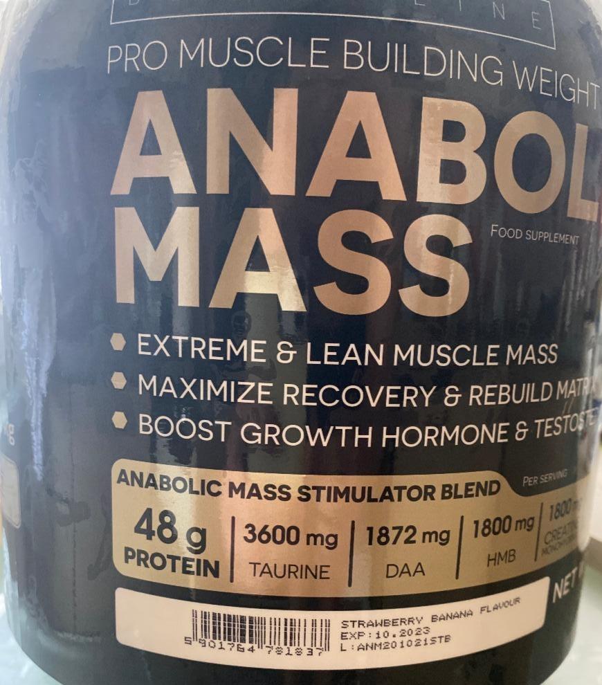 Zdjęcia - Anabolic Mass Banan Truskawka