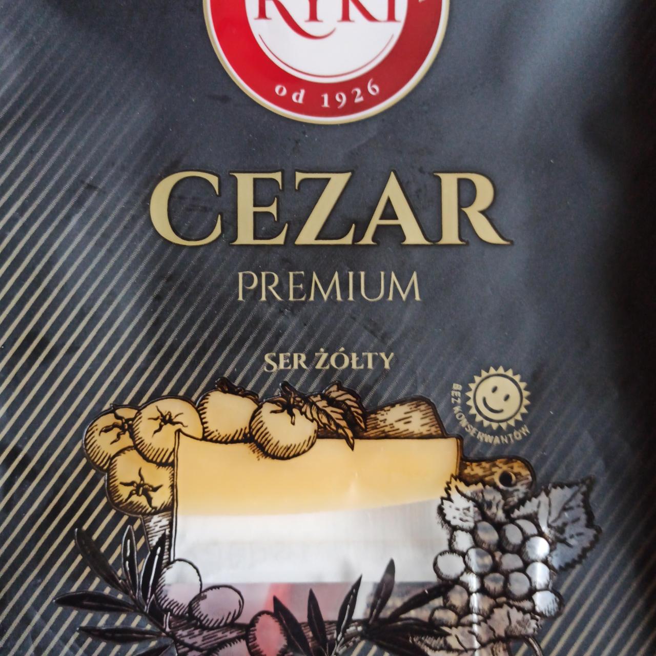 Zdjęcia - Ser żółty cezar premium Ryki