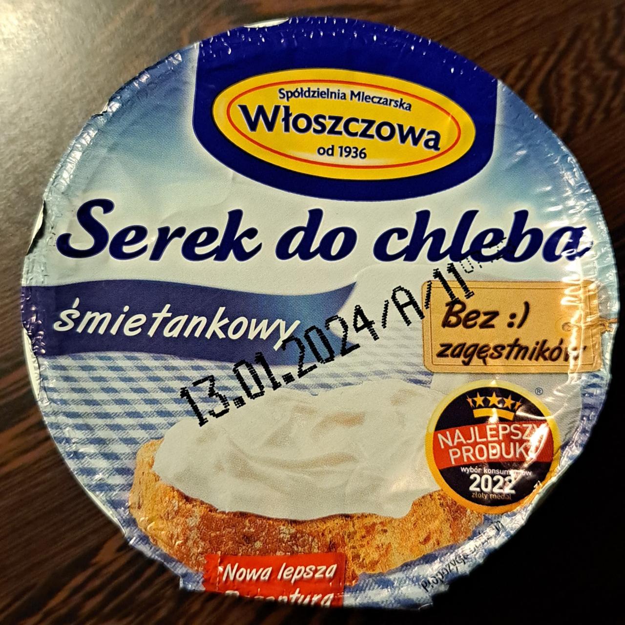 Zdjęcia - Serek do chleba śmietankowy Włoszczowa