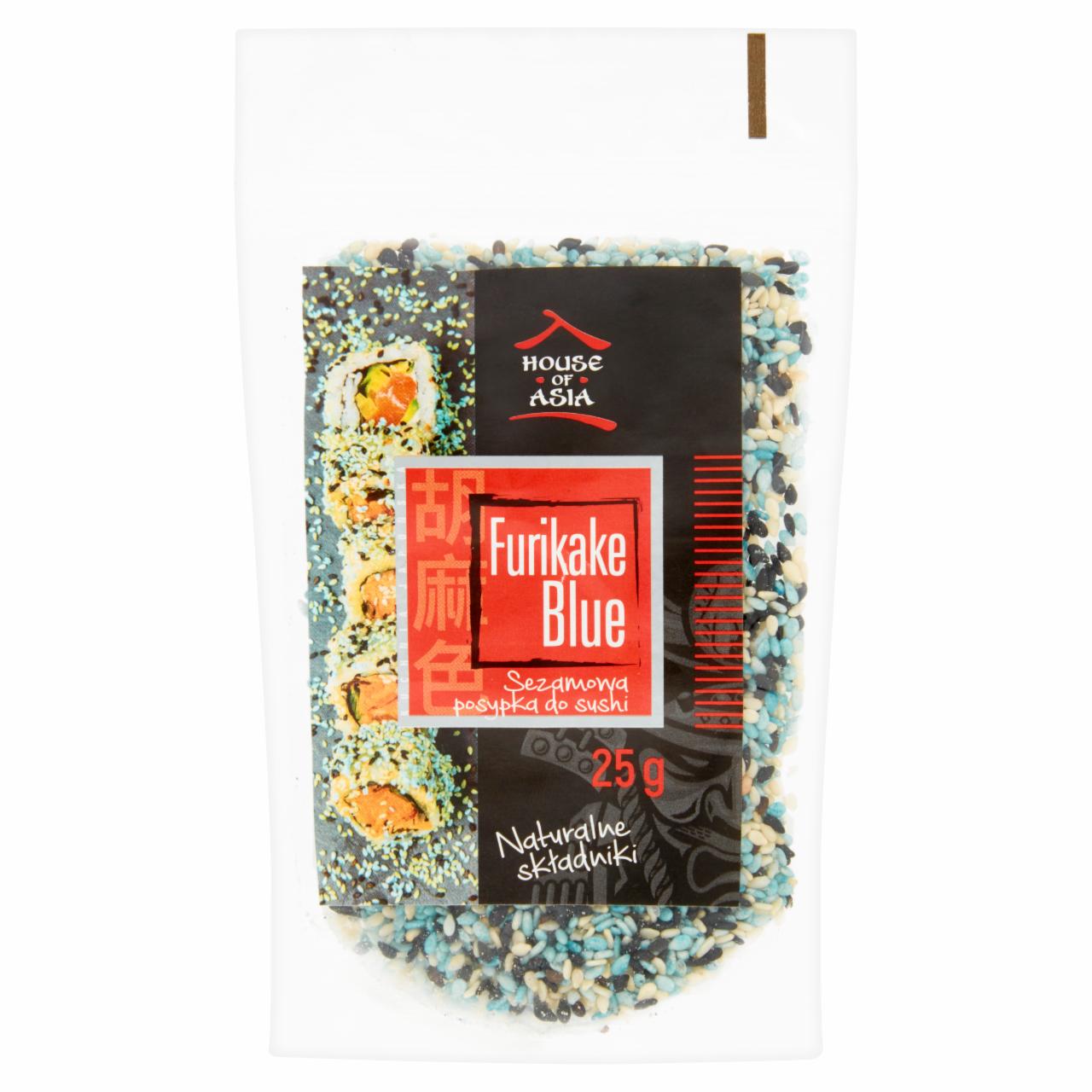 Zdjęcia - House of Asia Furikake Blue Sezamowa posypka do sushi 25 g