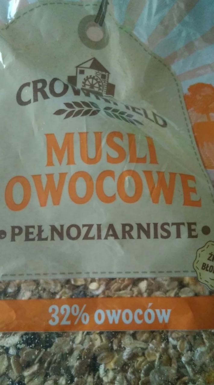 Zdjęcia - musli owocowe pełnoziarniste Crownfield