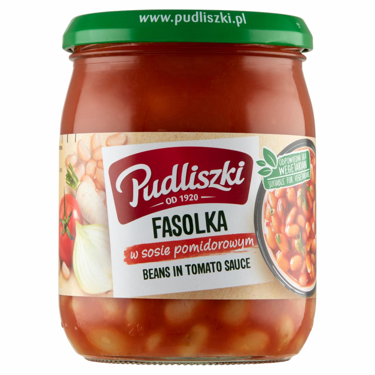 Zdjęcia - Pudliszki Fasolka w sosie pomidorowym 500 g