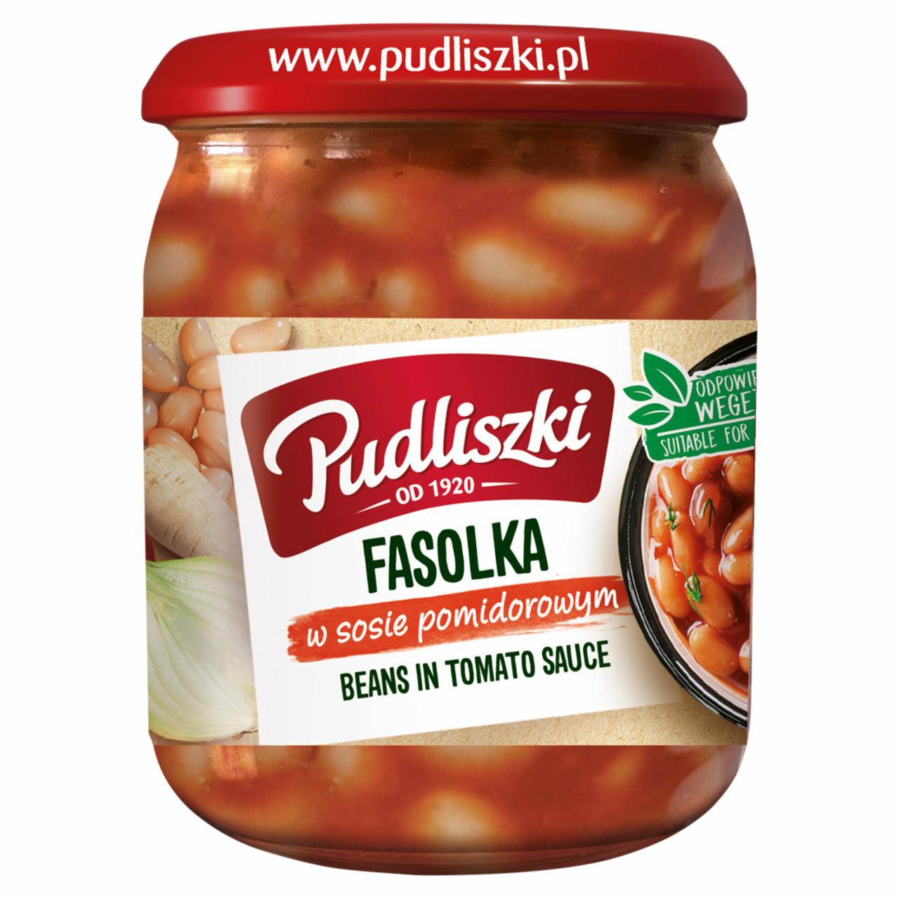 Zdjęcia - Pudliszki Fasolka w sosie pomidorowym 500 g