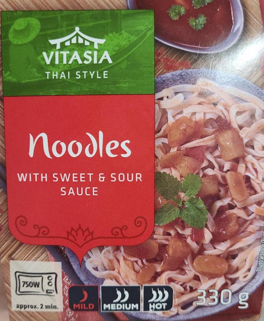 Zdjęcia - Noodles With Sweet&Sour Sauce Vitasia