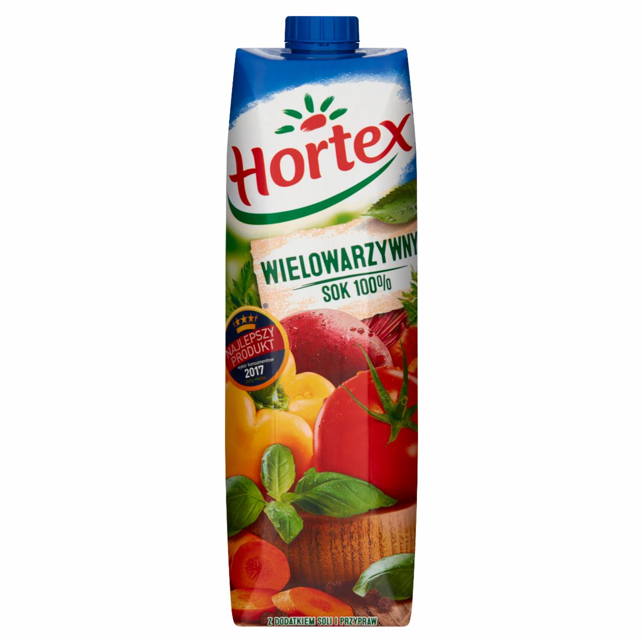 Zdjęcia - Hortex Sok 100% wielowarzywny 1 l