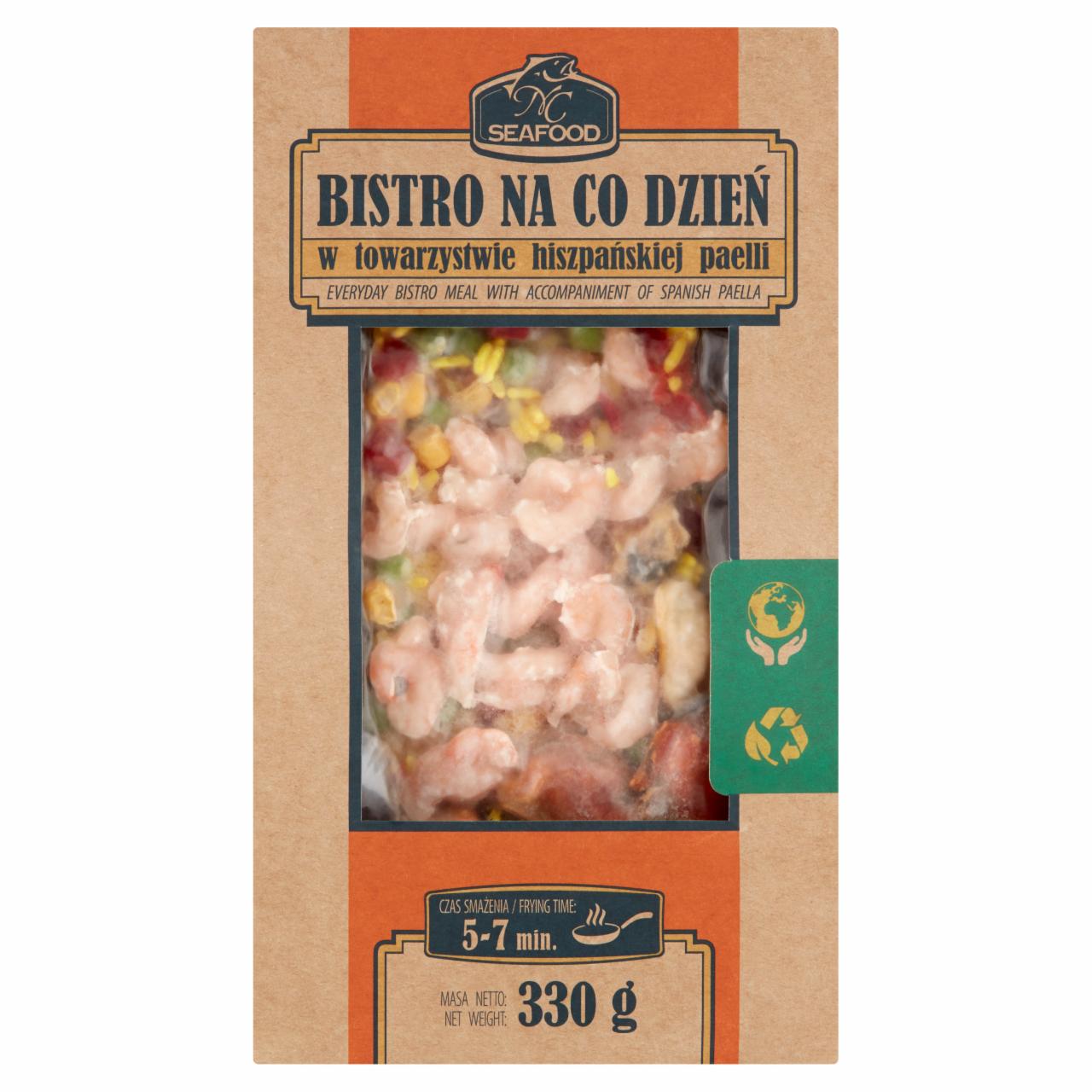 Zdjęcia - NC Seafood Bistro na co dzień w towarzystwie hiszpańskiej paelli 330 g