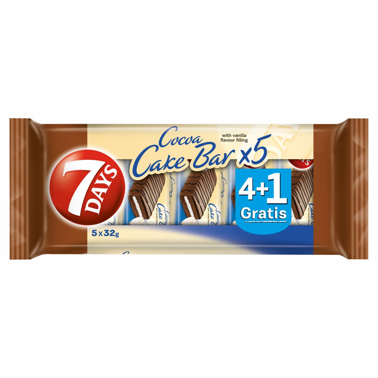 Zdjęcia - 7 Days Ciasteczko z nadzieniem o smaku waniliowym 5 x 32 g