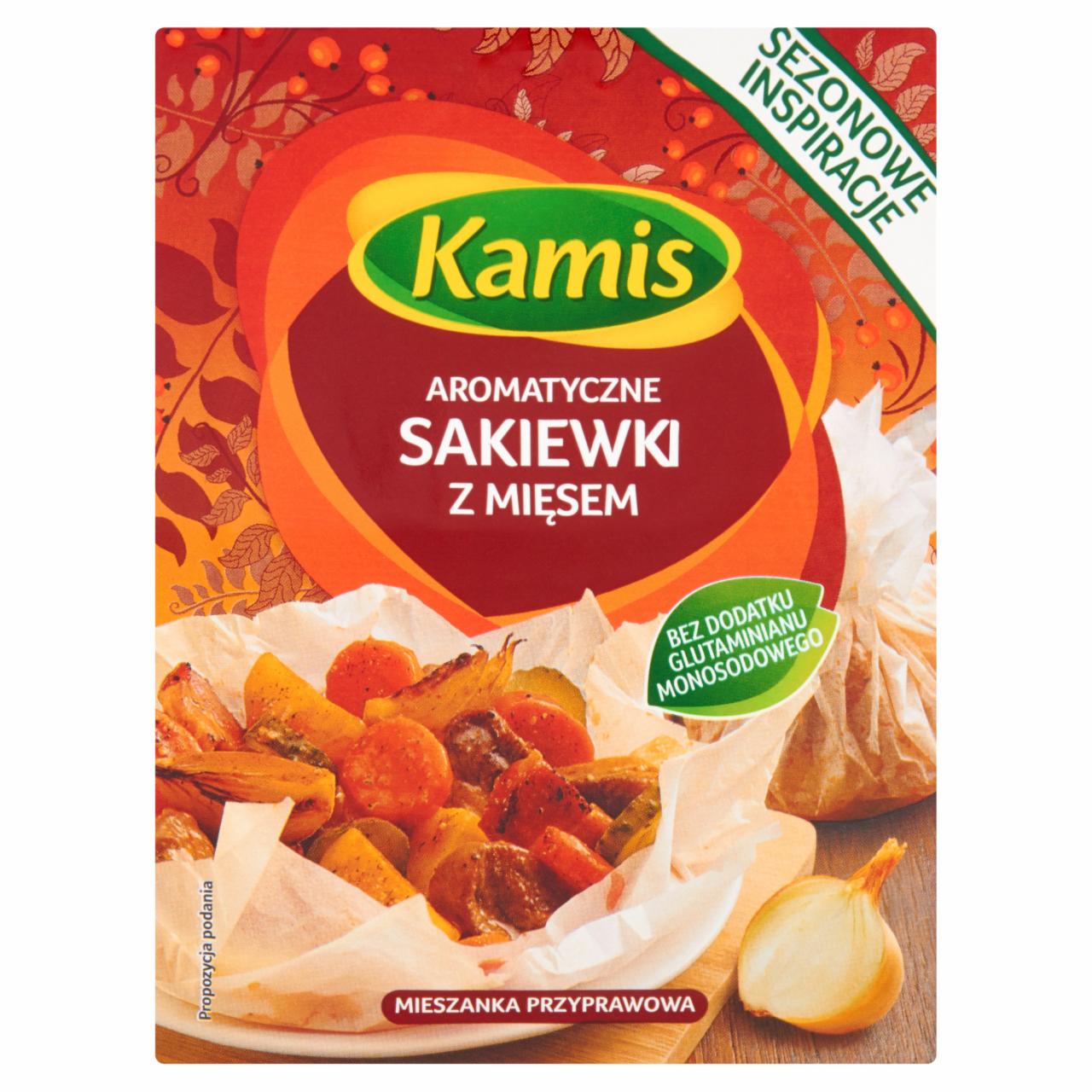 Zdjęcia - Kamis Aromatyczne sakiewki z mięsem Mieszanka przyprawowa 25 g