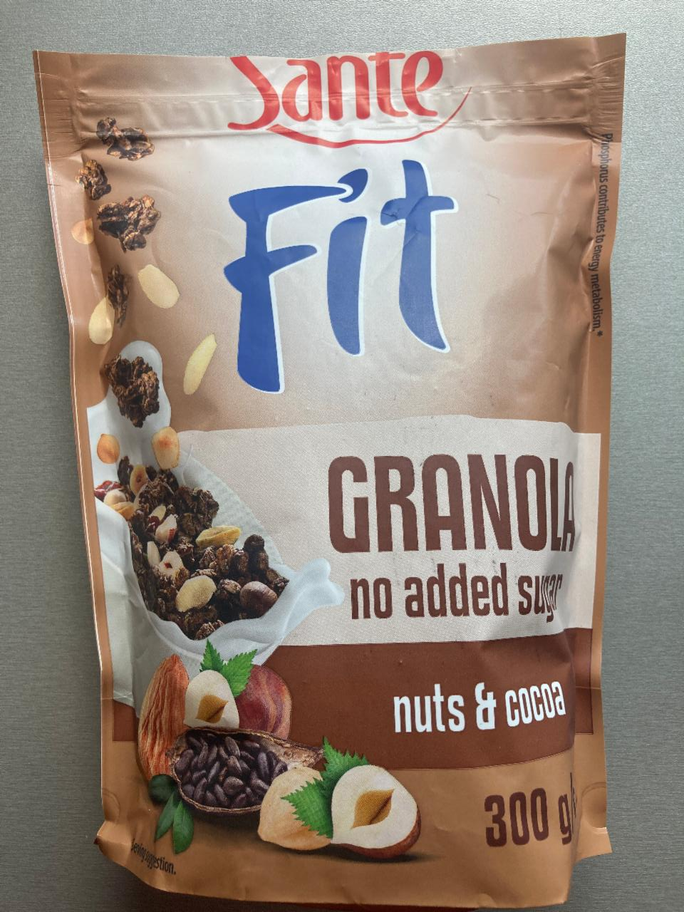 Zdjęcia - Sante Fit Granola orzechy & kakao 300 g