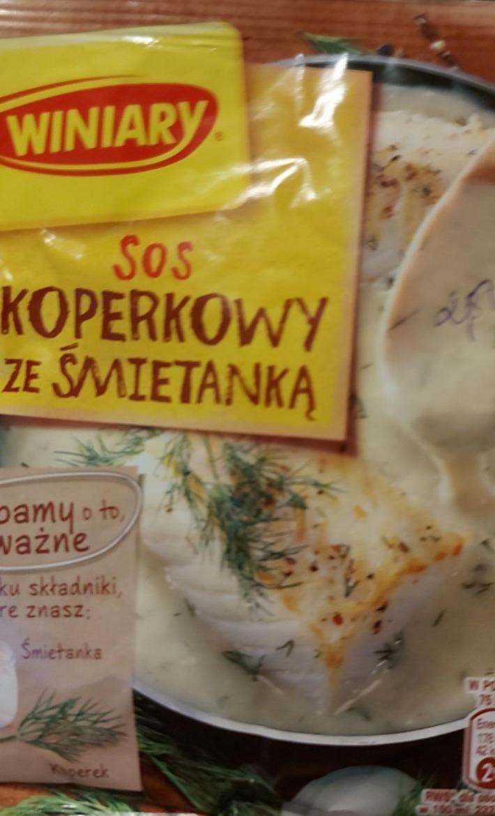 Zdjęcia - Sos koperkowy ze Smietana Winiary