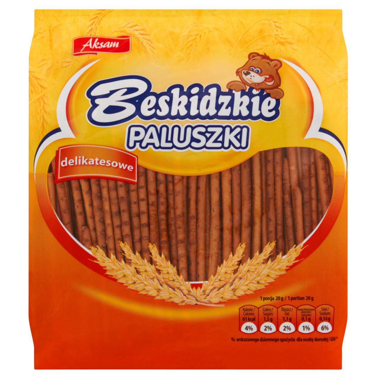 Zdjęcia - Aksam Paluszki Beskidzkie delikatesowe 260 g