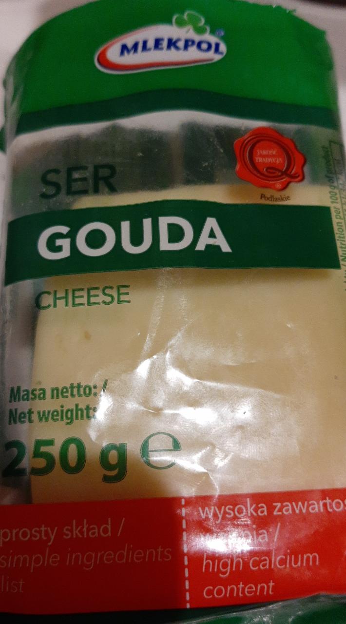 Zdjęcia - Mlekpol Ser gouda 250 g