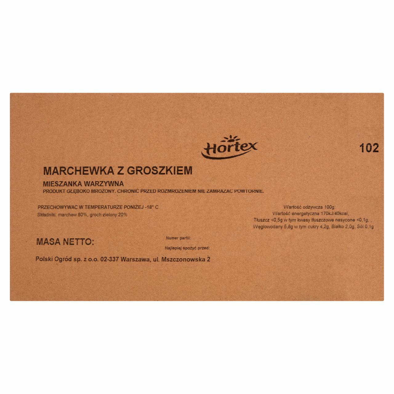 Zdjęcia - Hortex Marchewka z groszkiem 10 kg