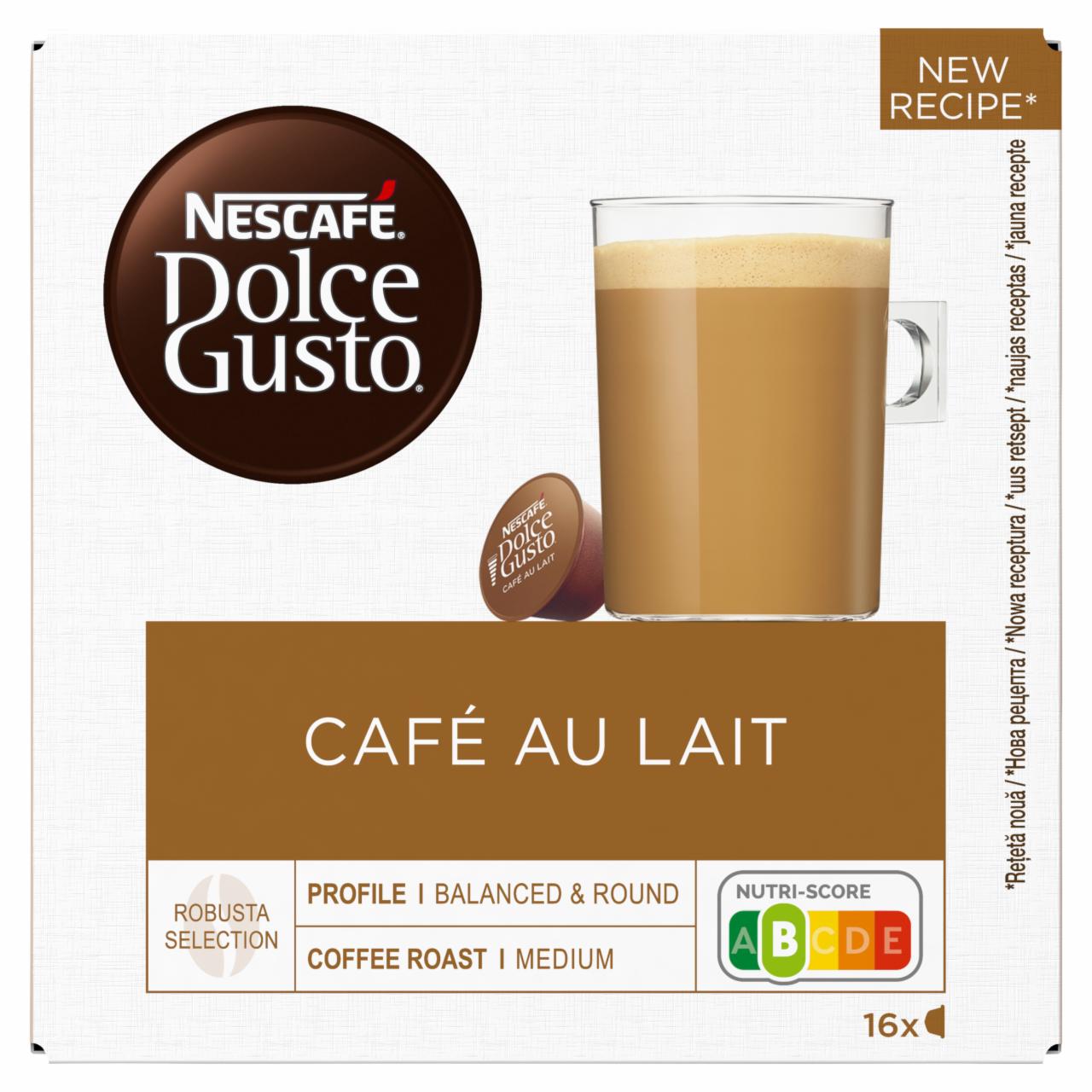 Zdjęcia - Nescafé Dolce Gusto Café au Lait Kawa w kapsułkach 160 g (16 x 10 g)