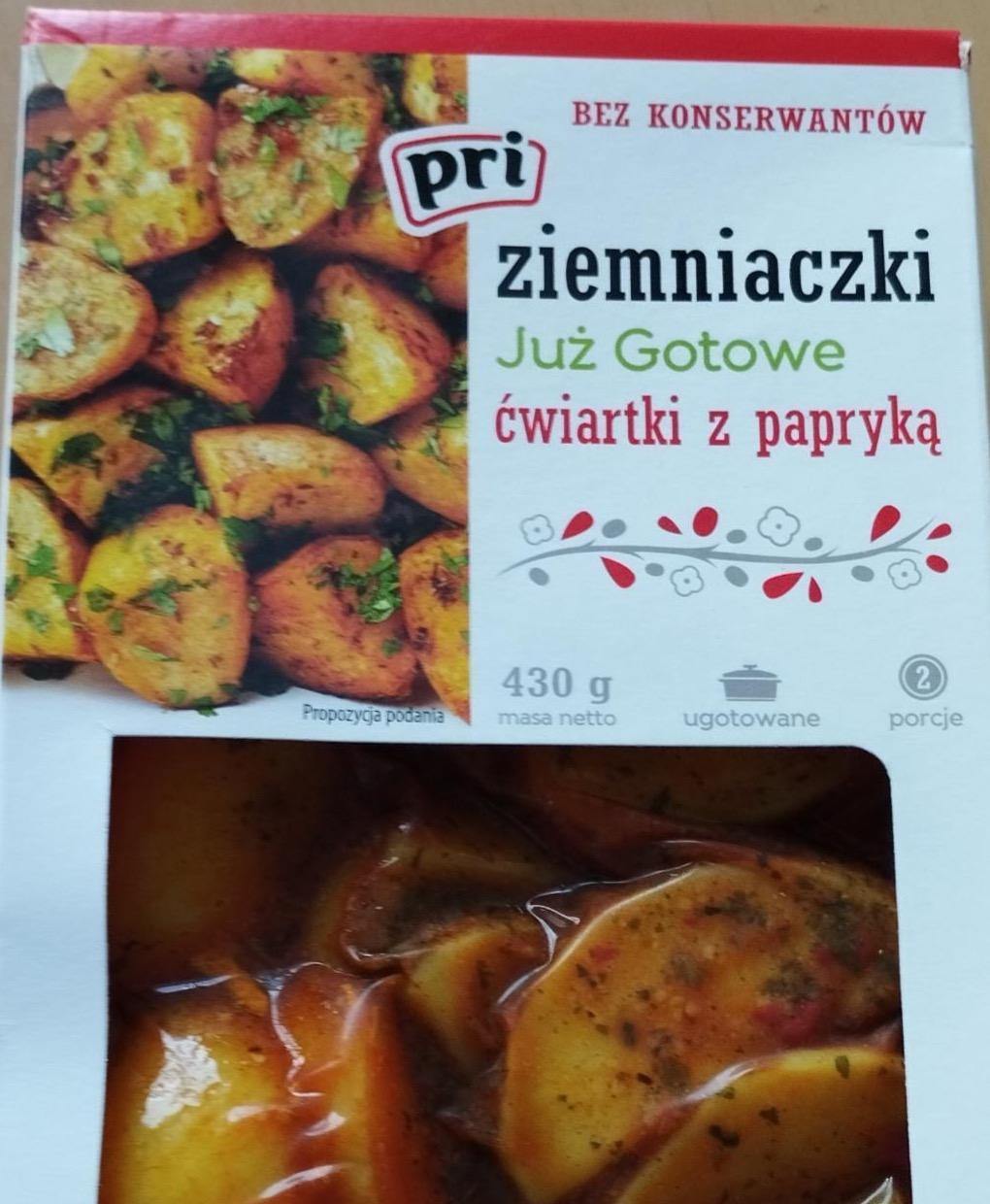 Zdjęcia - Ziemniaczki już gotowe Ćwiartki z papryką Pri