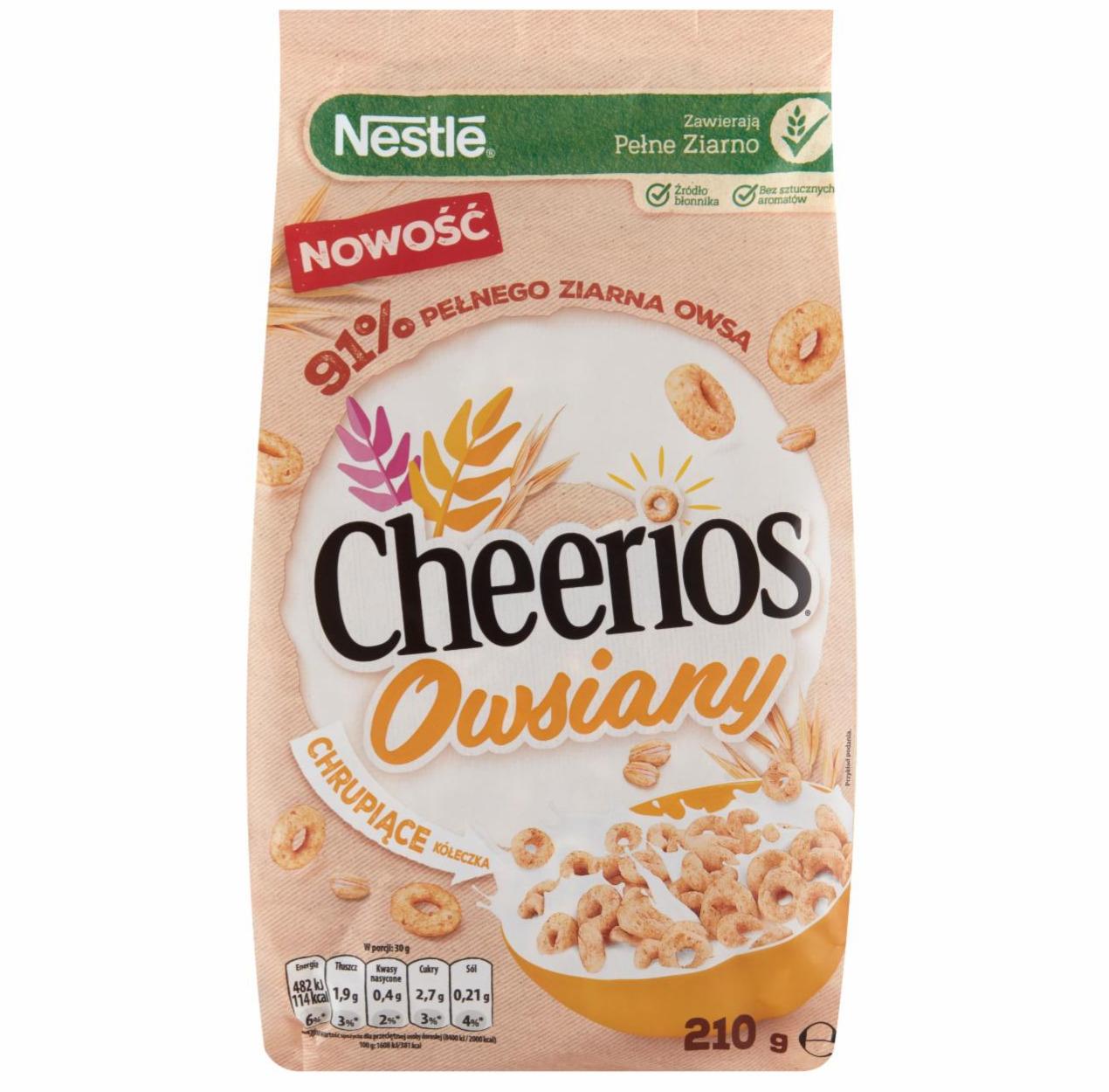 Zdjęcia - Cheerios Owsiany 91% owsa Nestlé