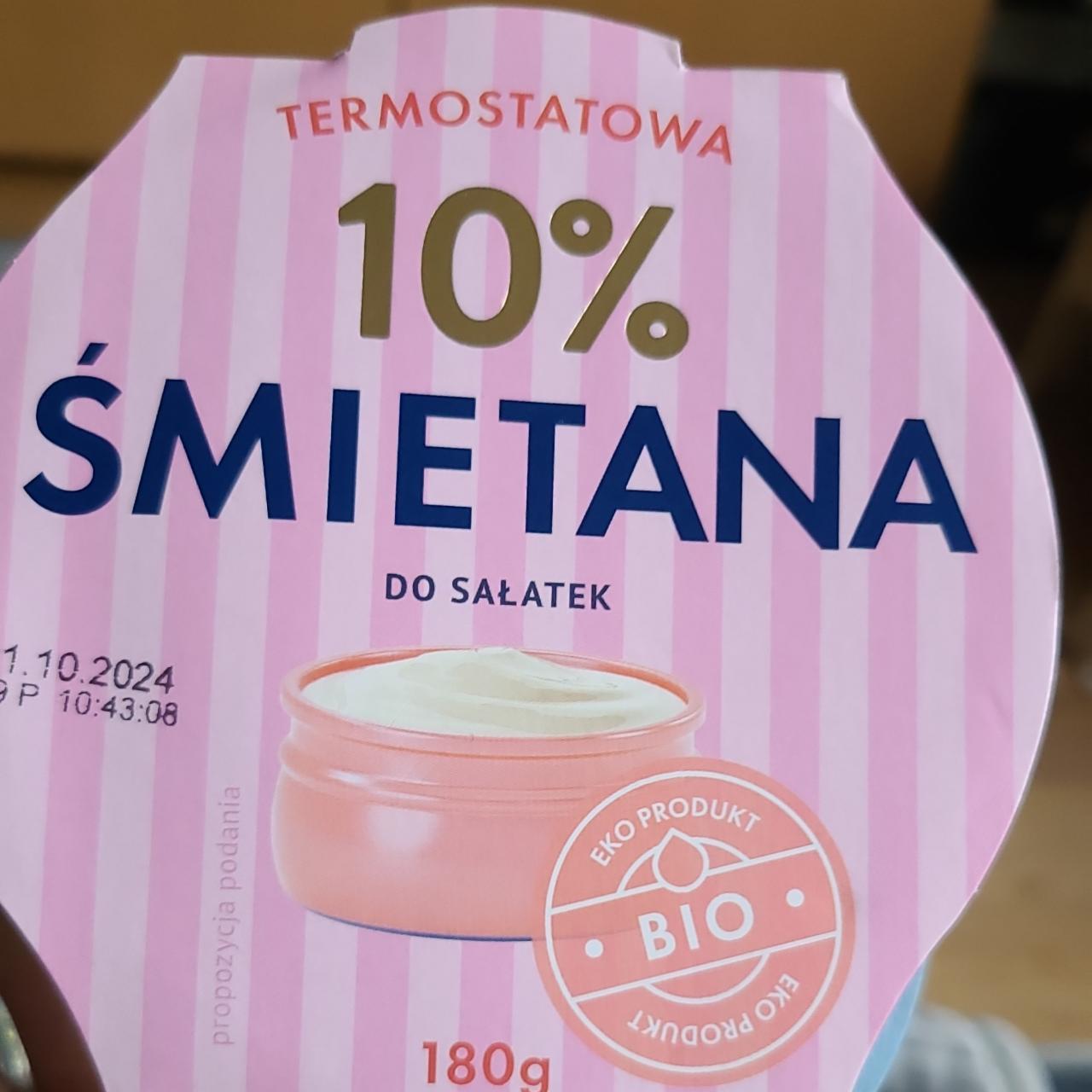 Zdjęcia - Smietana do sałatek 10% Termostatowe