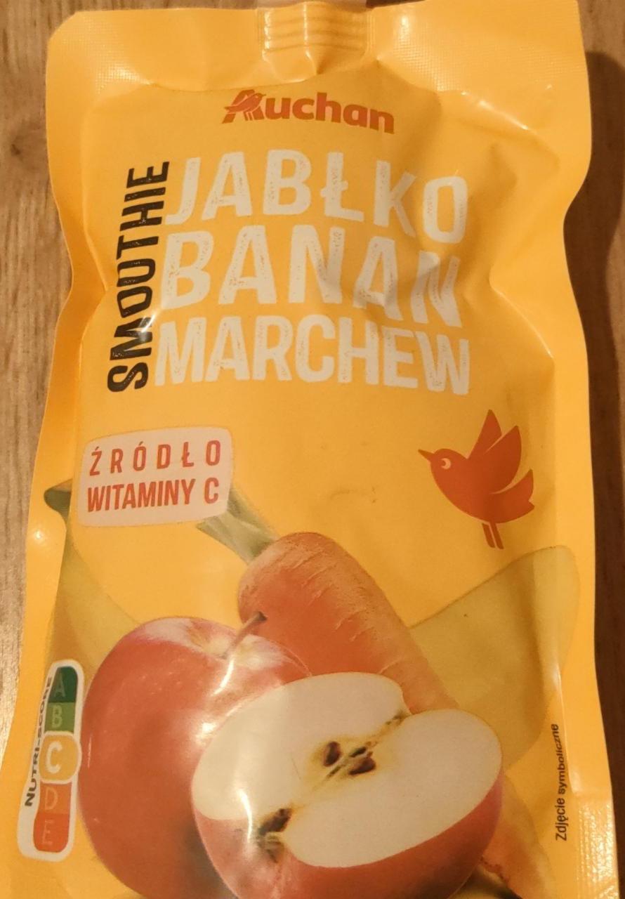 Zdjęcia - Smoothie jabłko banan marchew Auchan