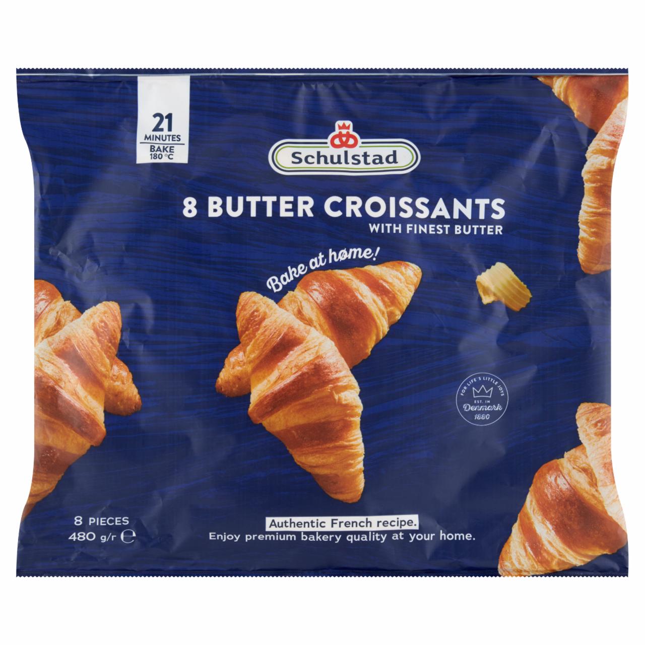 Zdjęcia - Schulstad Croissant maślany 480 g (8 sztuk)