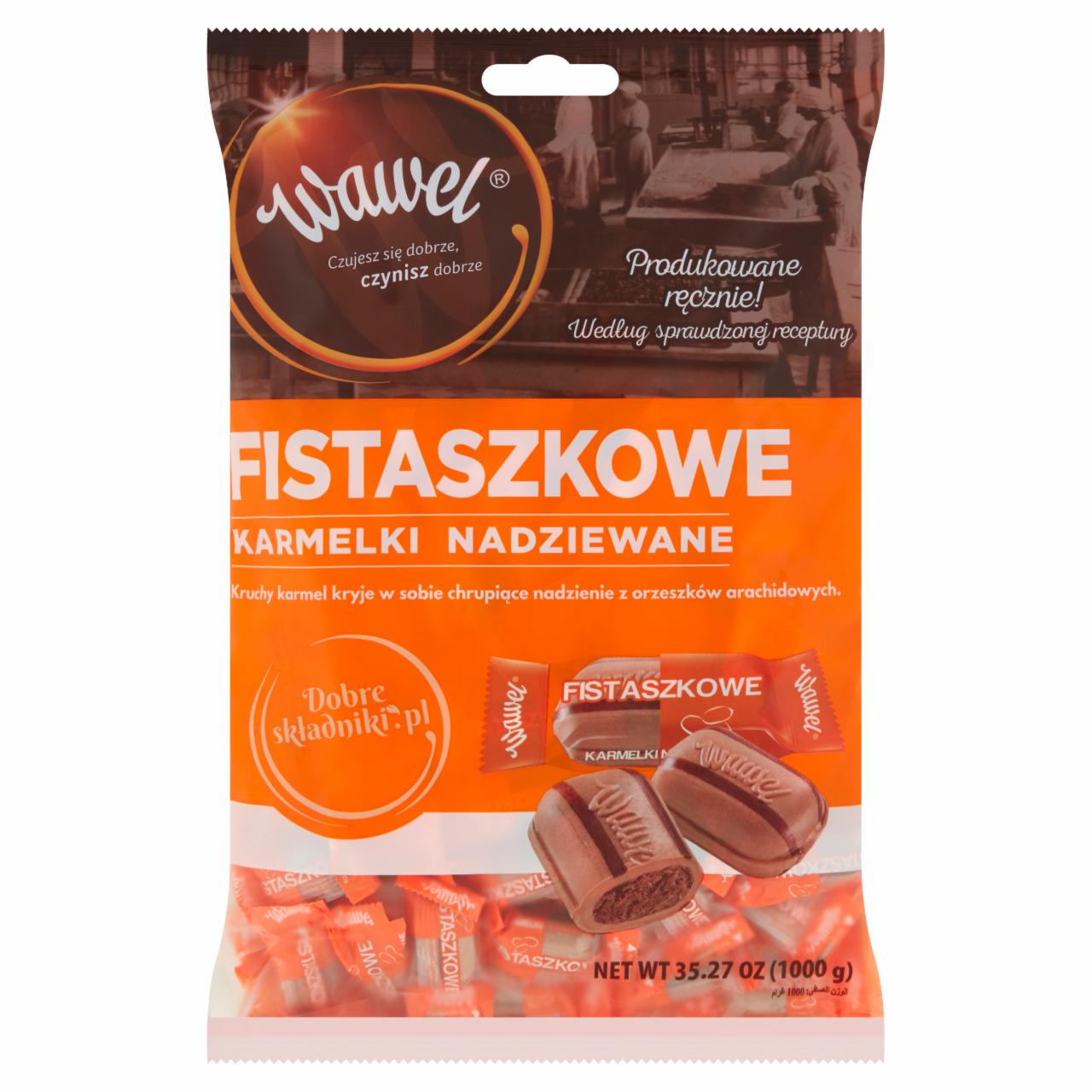 Zdjęcia - Wawel Fistaszkowe Karmelki nadziewane 1000 g