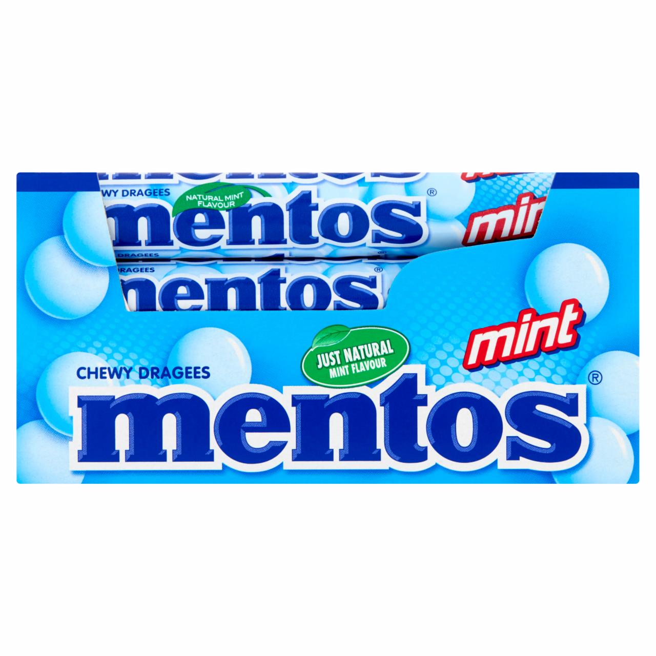 Zdjęcia - Mentos Mint Cukierki do żucia 40 x 38 g