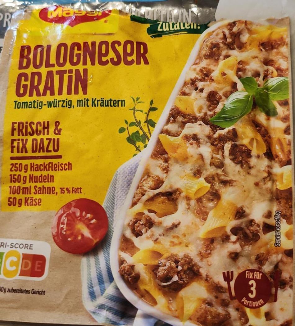 Zdjęcia - Bologneser gratin Maggi