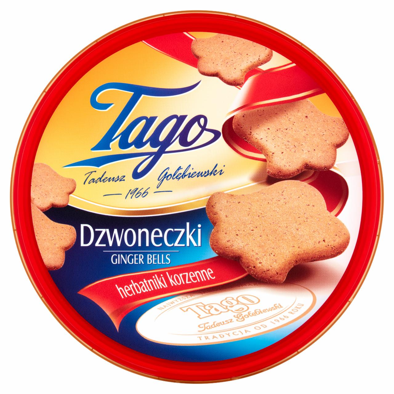 Zdjęcia - Tago Dzwoneczki herbatniki korzenne 300 g