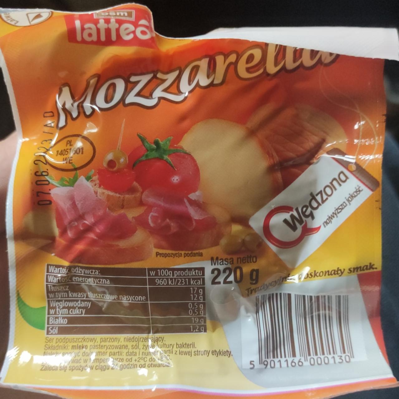 Zdjęcia - Mozzarella wędzona latteo