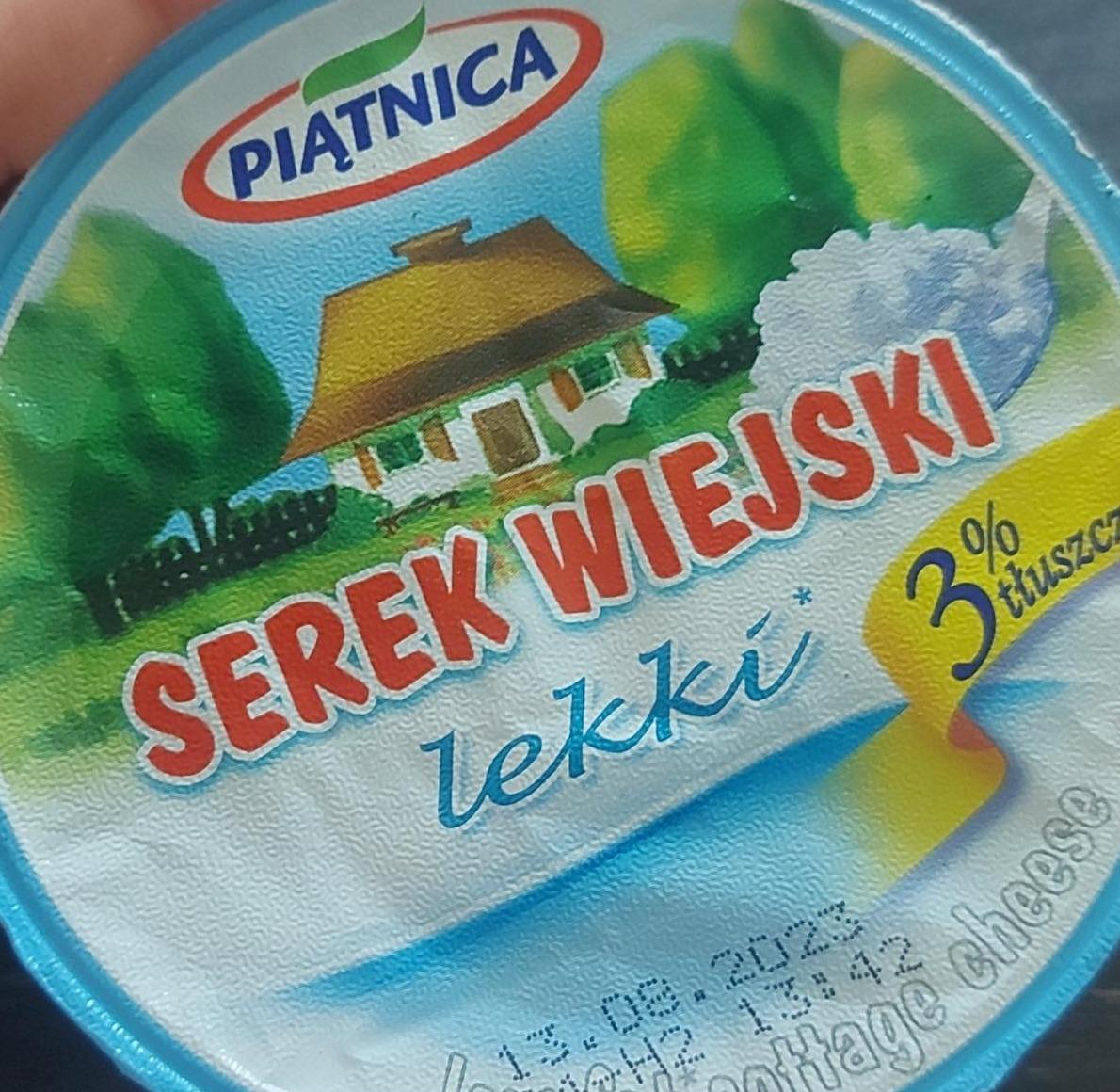 Zdjęcia - Serek wiejski lekki Piątnica