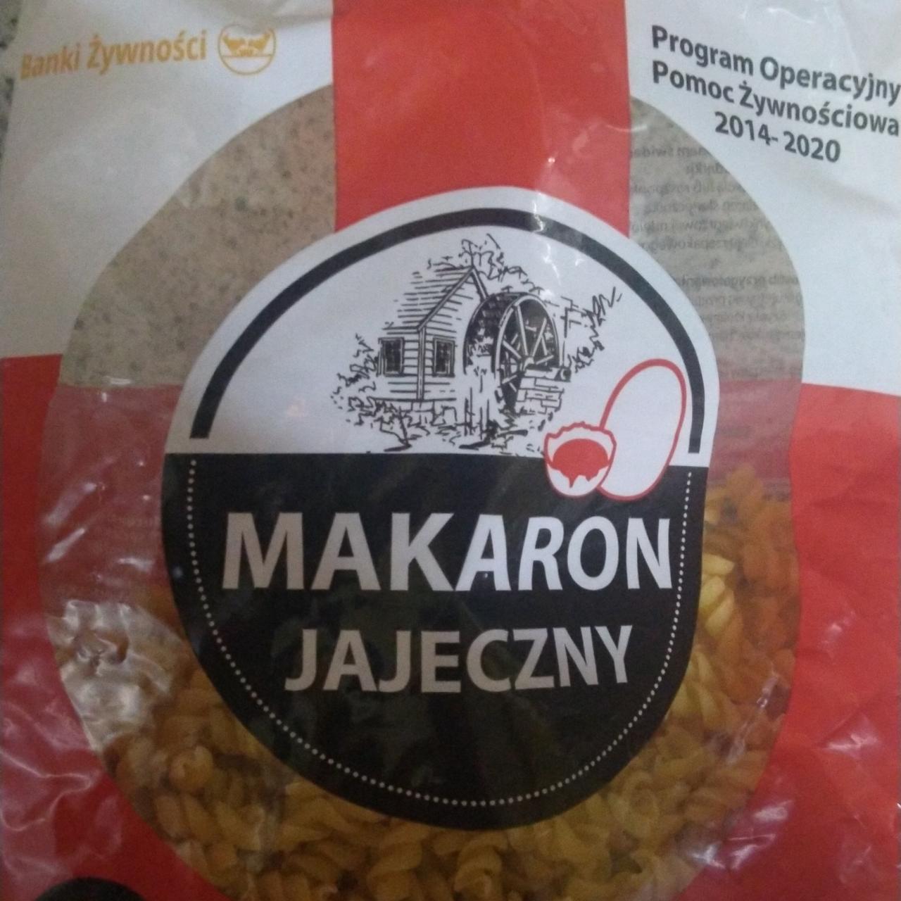 Zdjęcia - Makaron jajeczny świderki Bank żywności