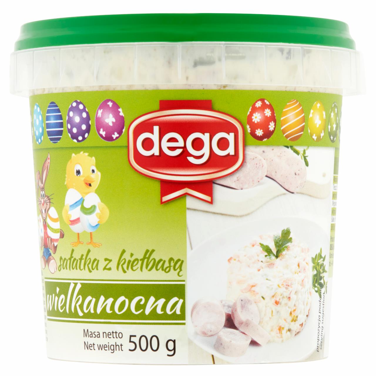 Zdjęcia - Dega Sałatka z kiełbasą wielkanocna 500 g