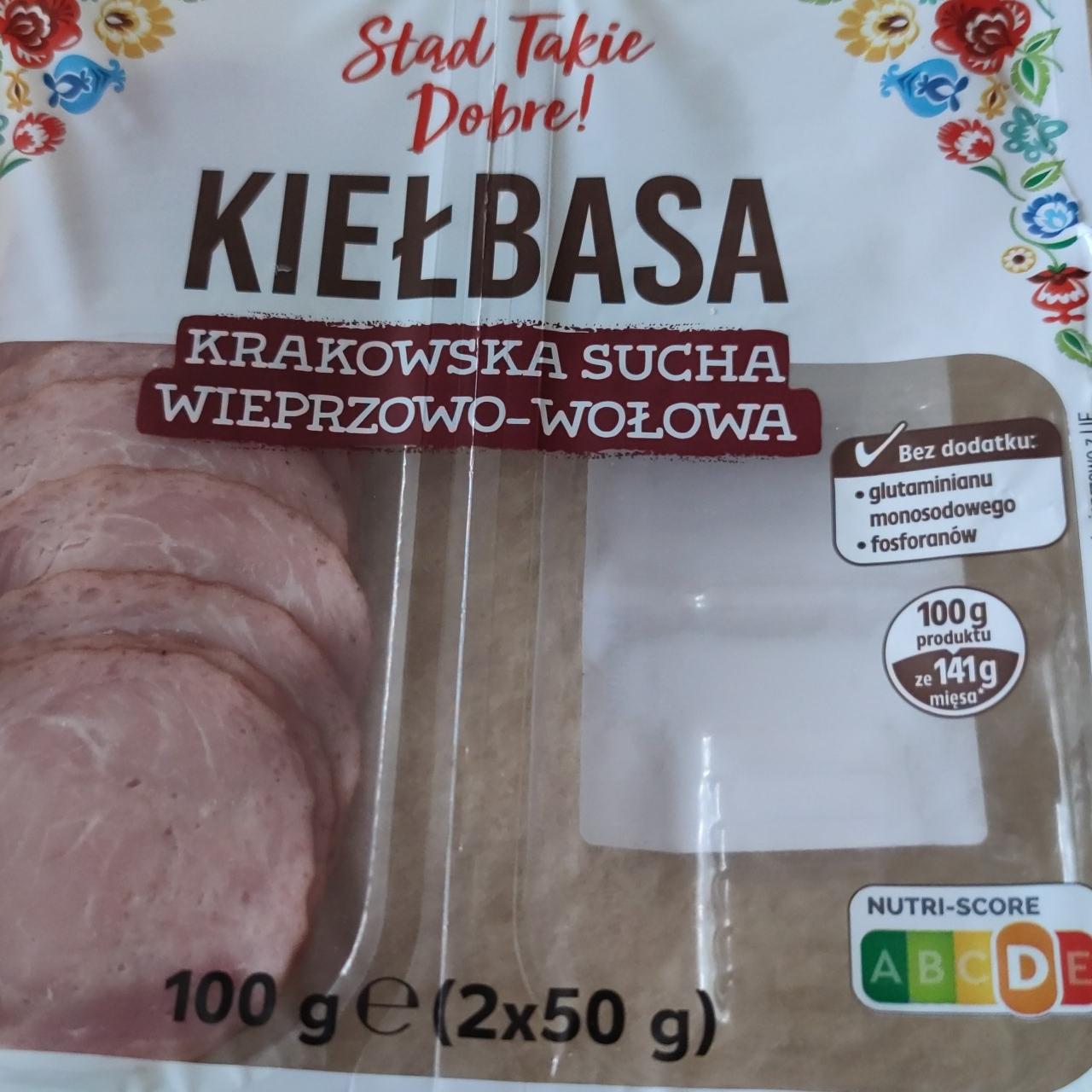 Zdjęcia - Kiełbasa krakowska sucha K-Stąd Takie Dobre