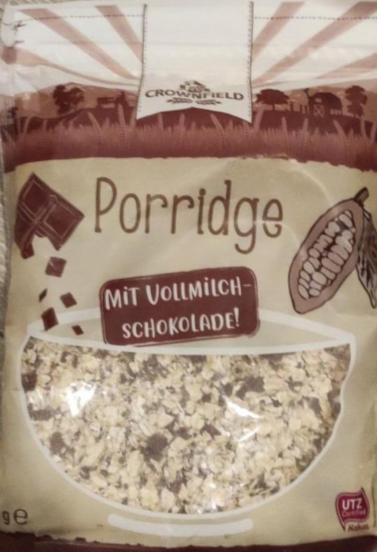 Zdjęcia - Porridge Mit Vollmilch-Schokolade Crownfield