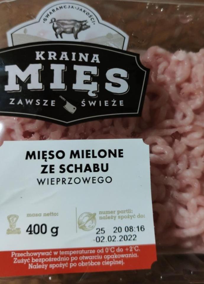 Zdjęcia - Mięso mielone ze schabu wieprzowego Kraina Mięs