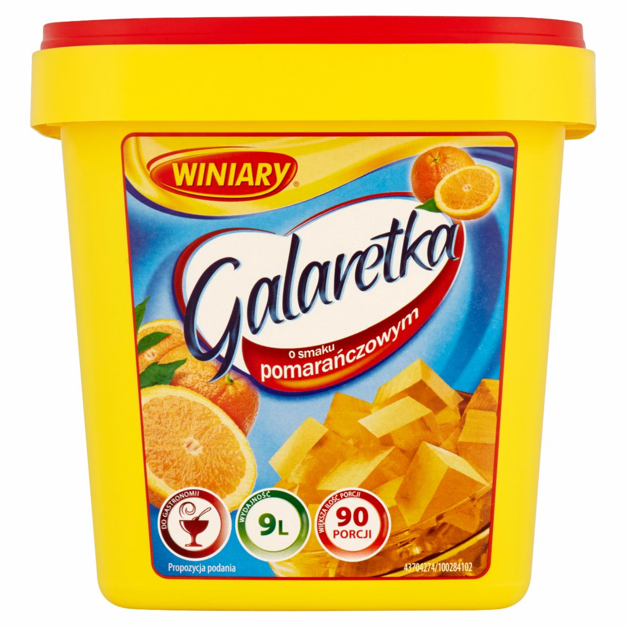 Zdjęcia - Winiary Galaretka o smaku pomarańczowym 1,3 kg