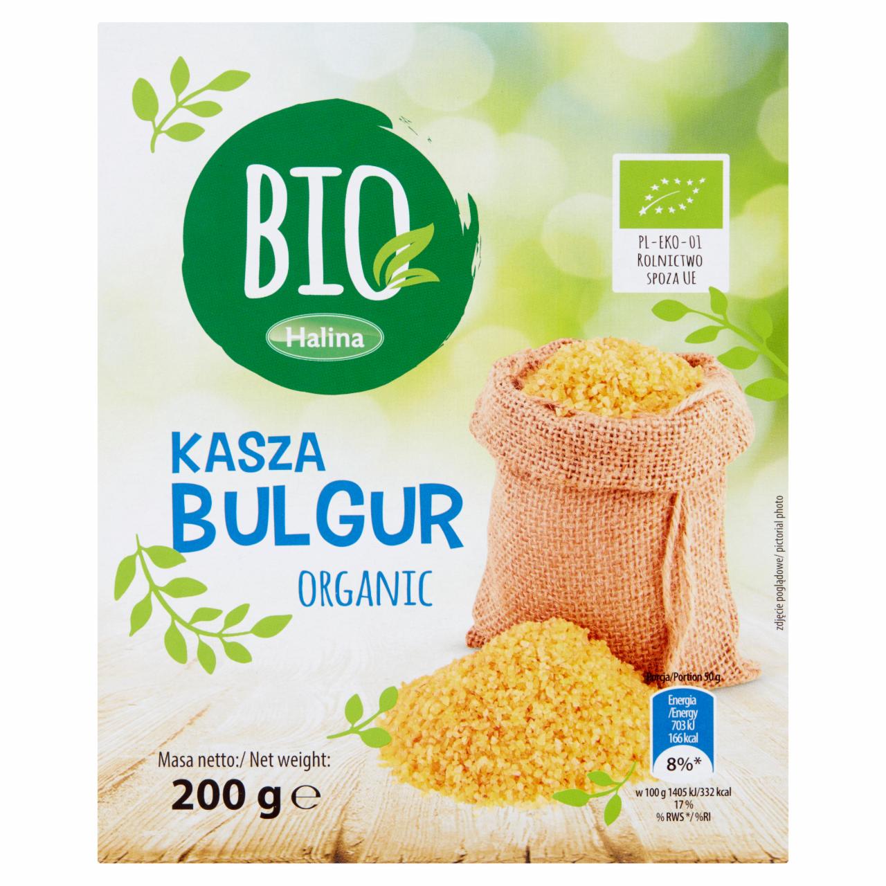 Zdjęcia - Halina Bio Kasza bulgur 200 g