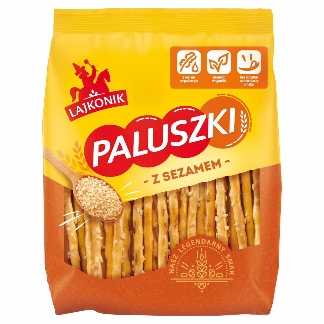 Zdjęcia - Lajkonik Paluszki z sezamem 150 g