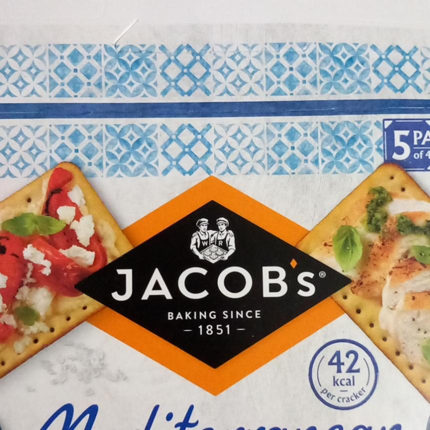 Zdjęcia - Mediterranean crackers Jacob's