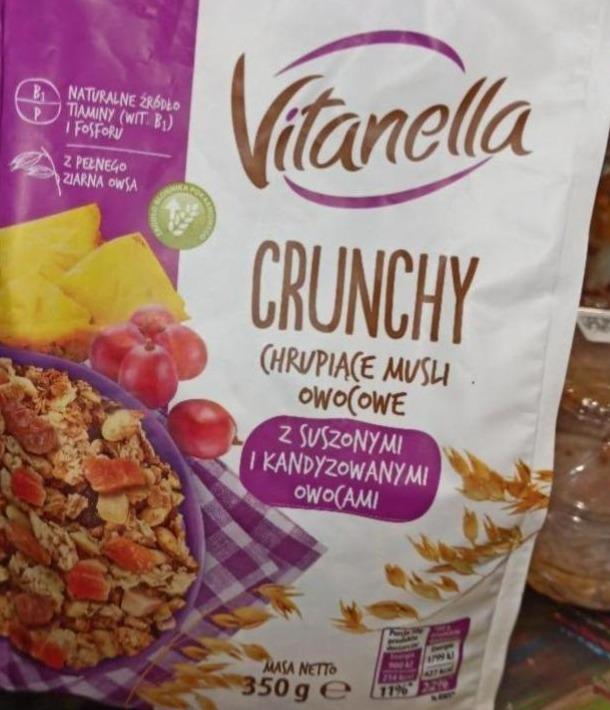 Zdjęcia - Crunchy chrupiące musli owocowe Vitanella