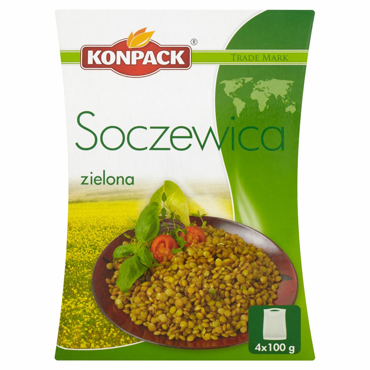 Zdjęcia - Soczewica zielona Konpack